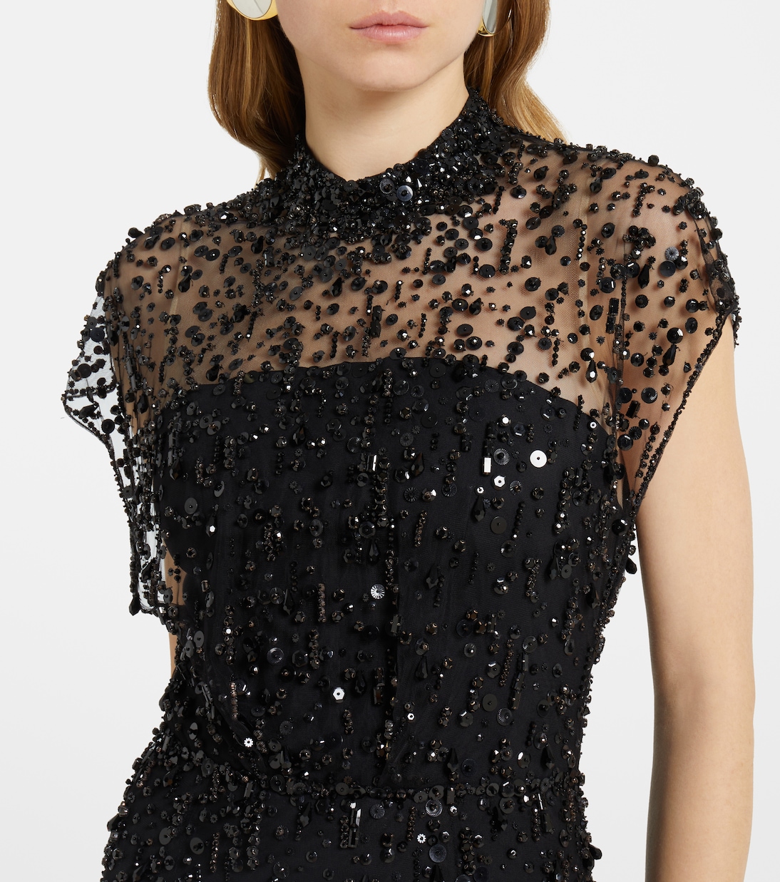 Robe Crystal Drop mit Kristallen | Jenny Packham
