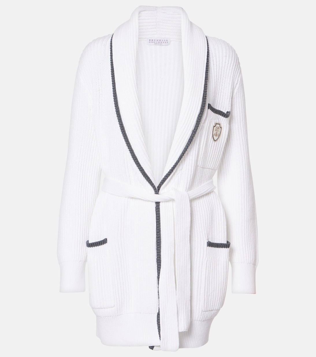 Cardigan in cotone | Brunello Cucinelli