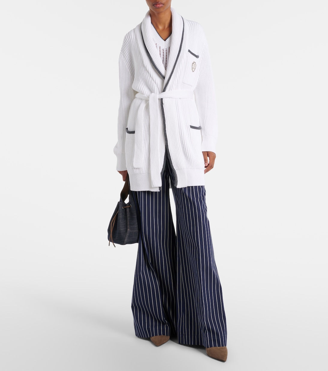 Cardigan in cotone | Brunello Cucinelli