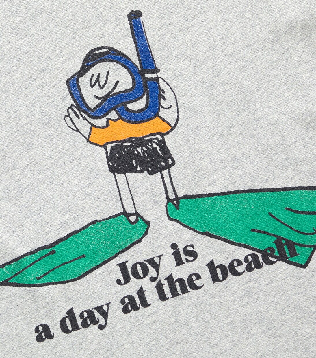 A Day At The Beach cotton jersey T-shirt | Bobo Choses