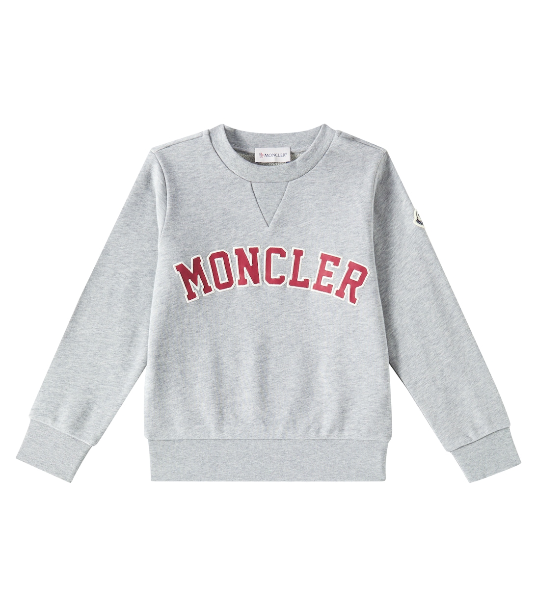 Felpa in jersey di cotone con logo | Moncler Enfant