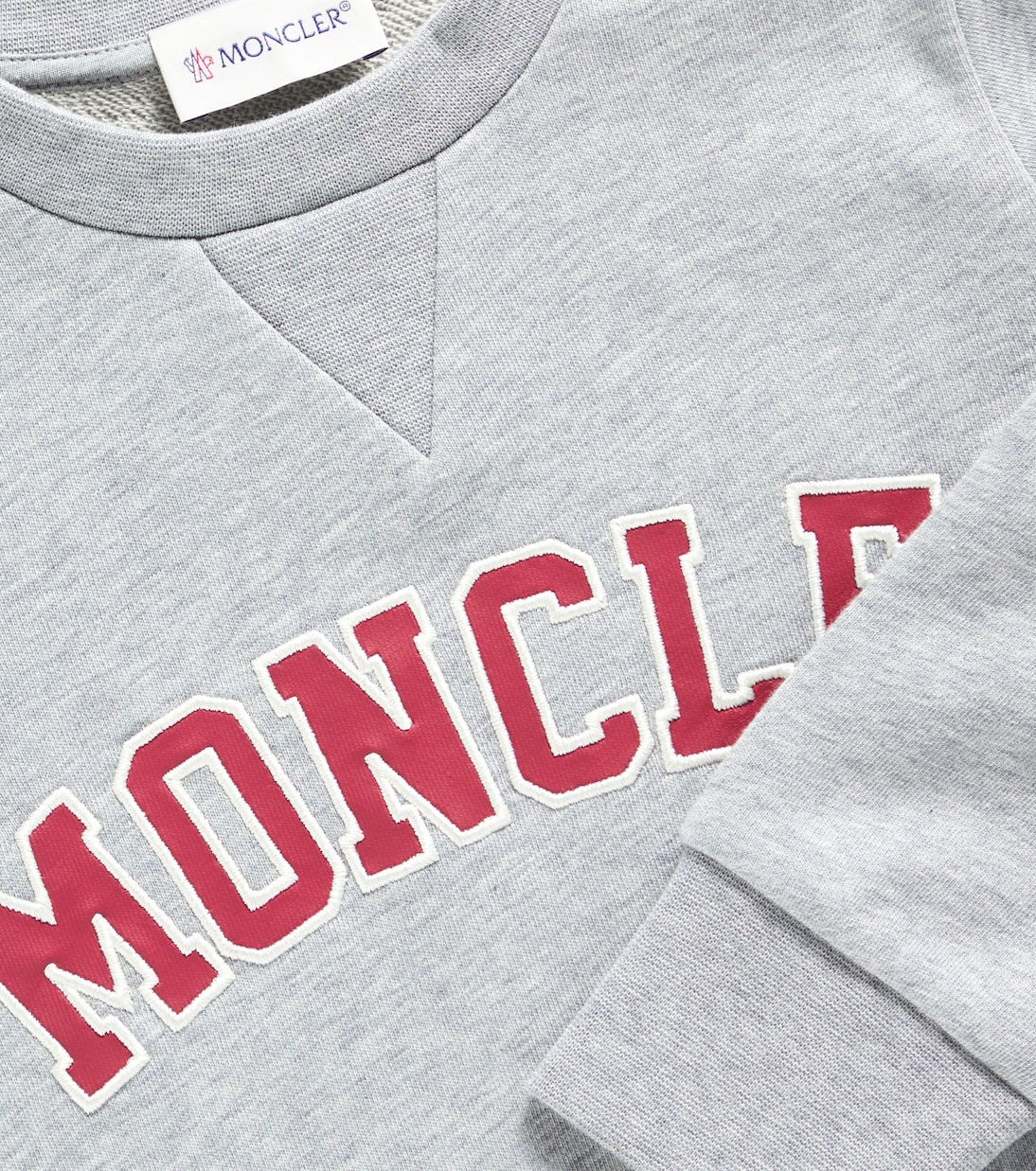 Felpa in jersey di cotone con logo | Moncler Enfant