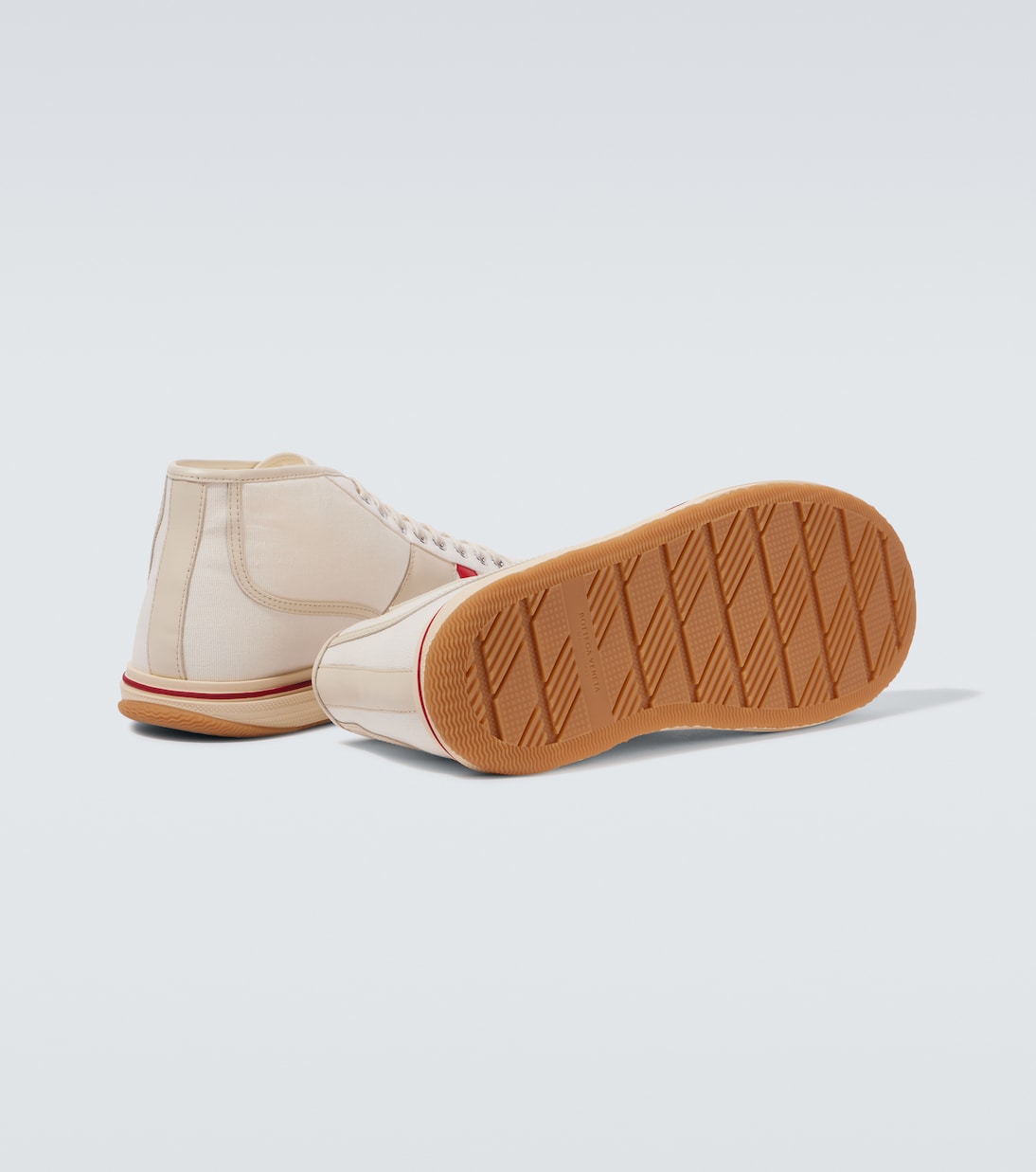 Sneakers Eliot aus Canvas mit Leder | Bottega Veneta