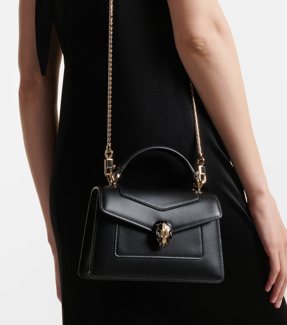 Borsa a spalla Serpenti Forever Mini in pelle | Bvlgari