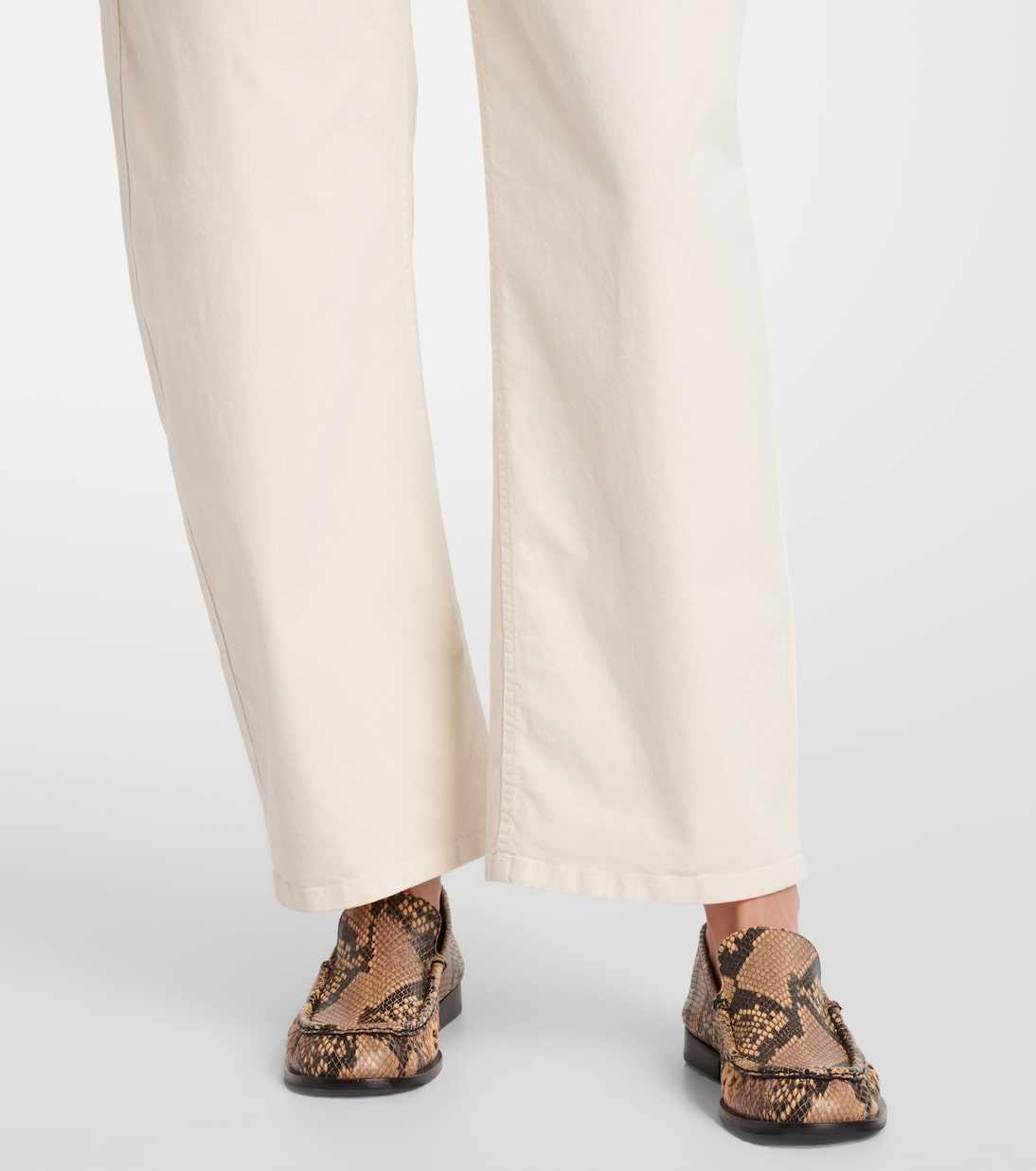 Pantalon ample Tribeca en sergé de coton  | Nili Lotan