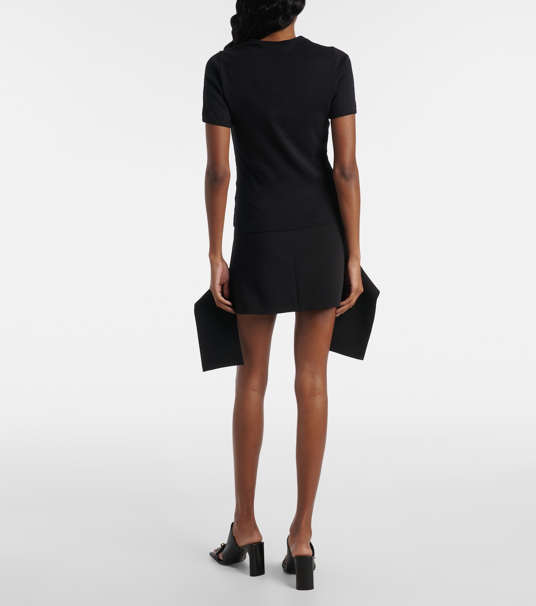 Camiseta Medusa de algodón estampada | Courrèges