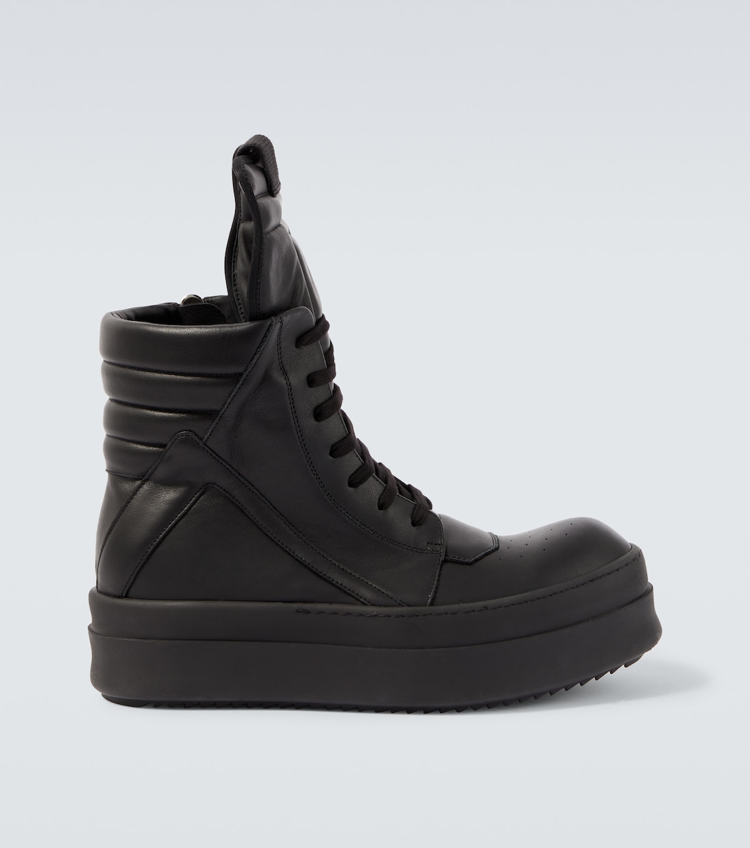 Mega Geobasket leather sneakers | Rick Owens