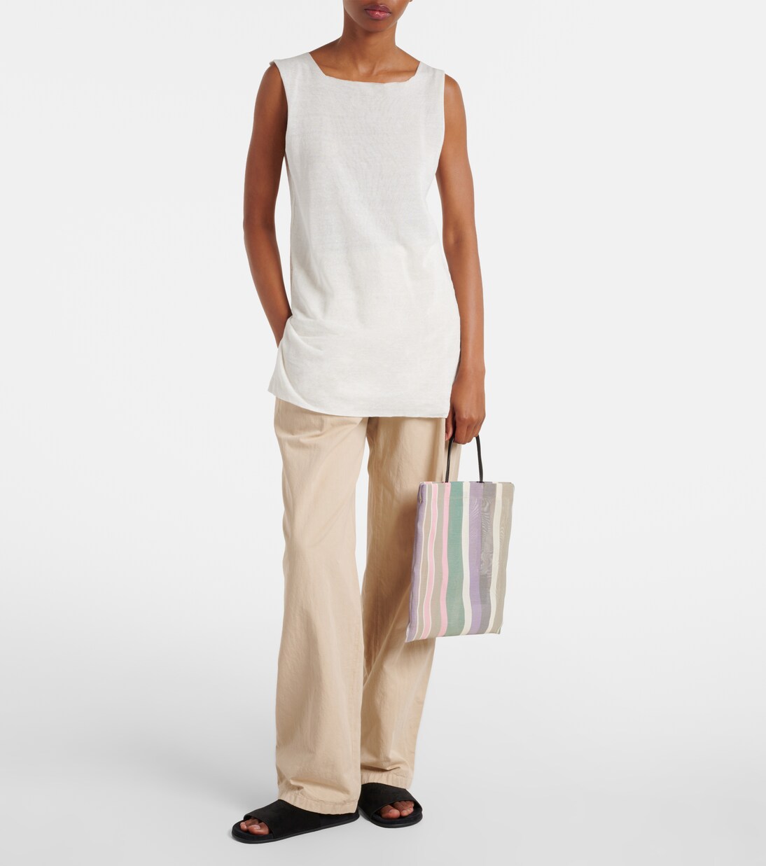 Sac Barn Mini en résille | The Row