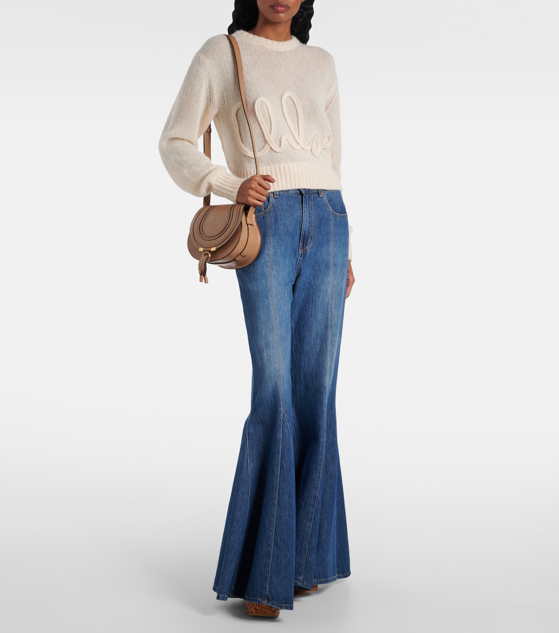 Borsa a tracolla Marcie Small in pelle | Chloé