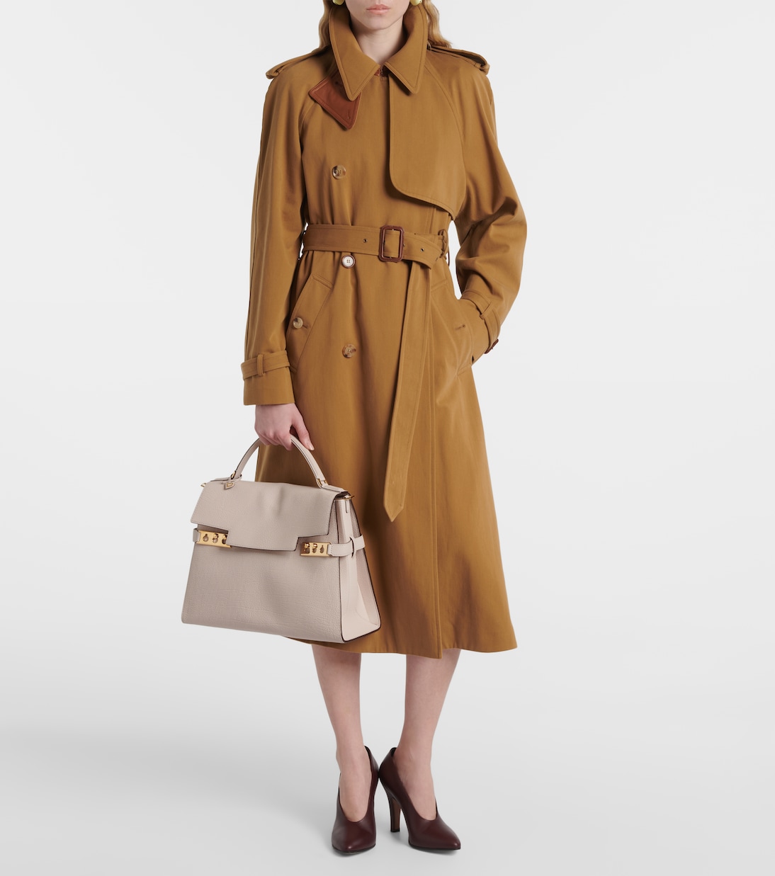 Tempête Large Derby leather tote bag | Delvaux