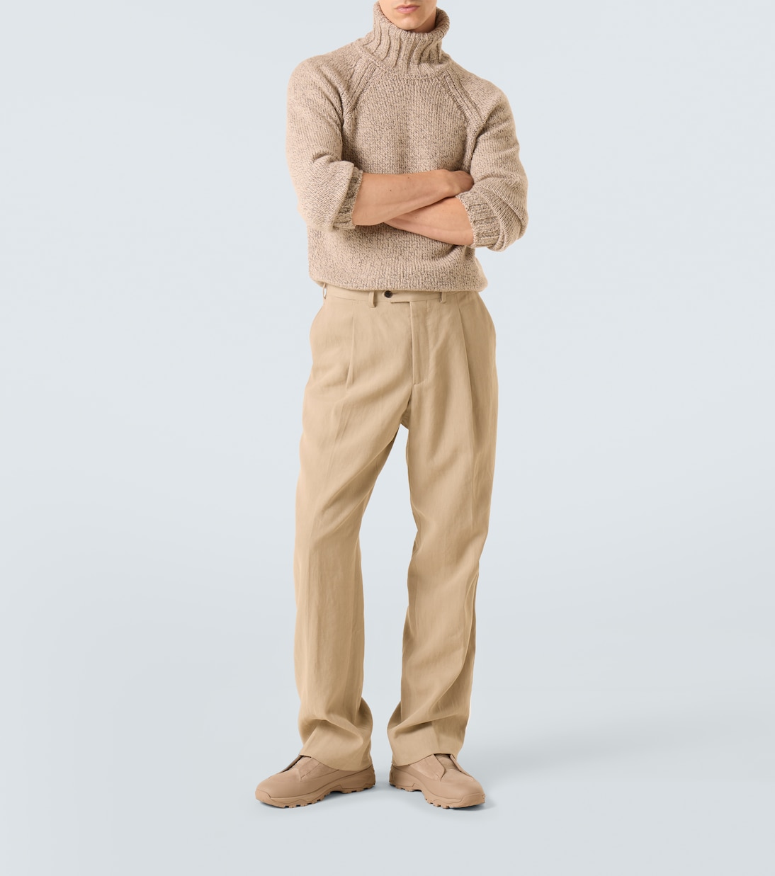 Cashmere and wool turtleneck sweater | Zegna