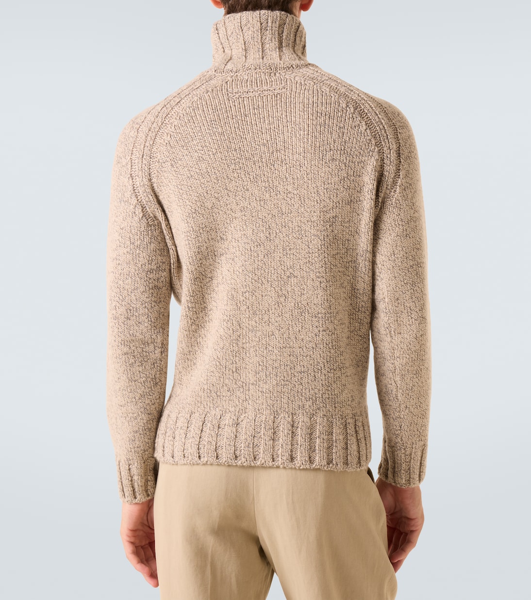 Cashmere and wool turtleneck sweater | Zegna