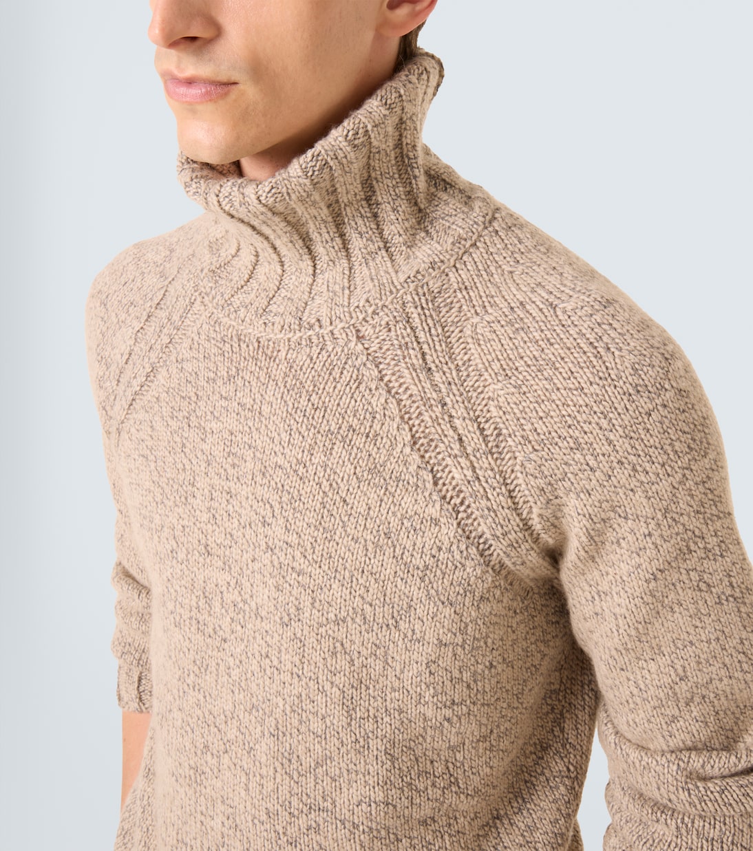 Cashmere and wool turtleneck sweater | Zegna