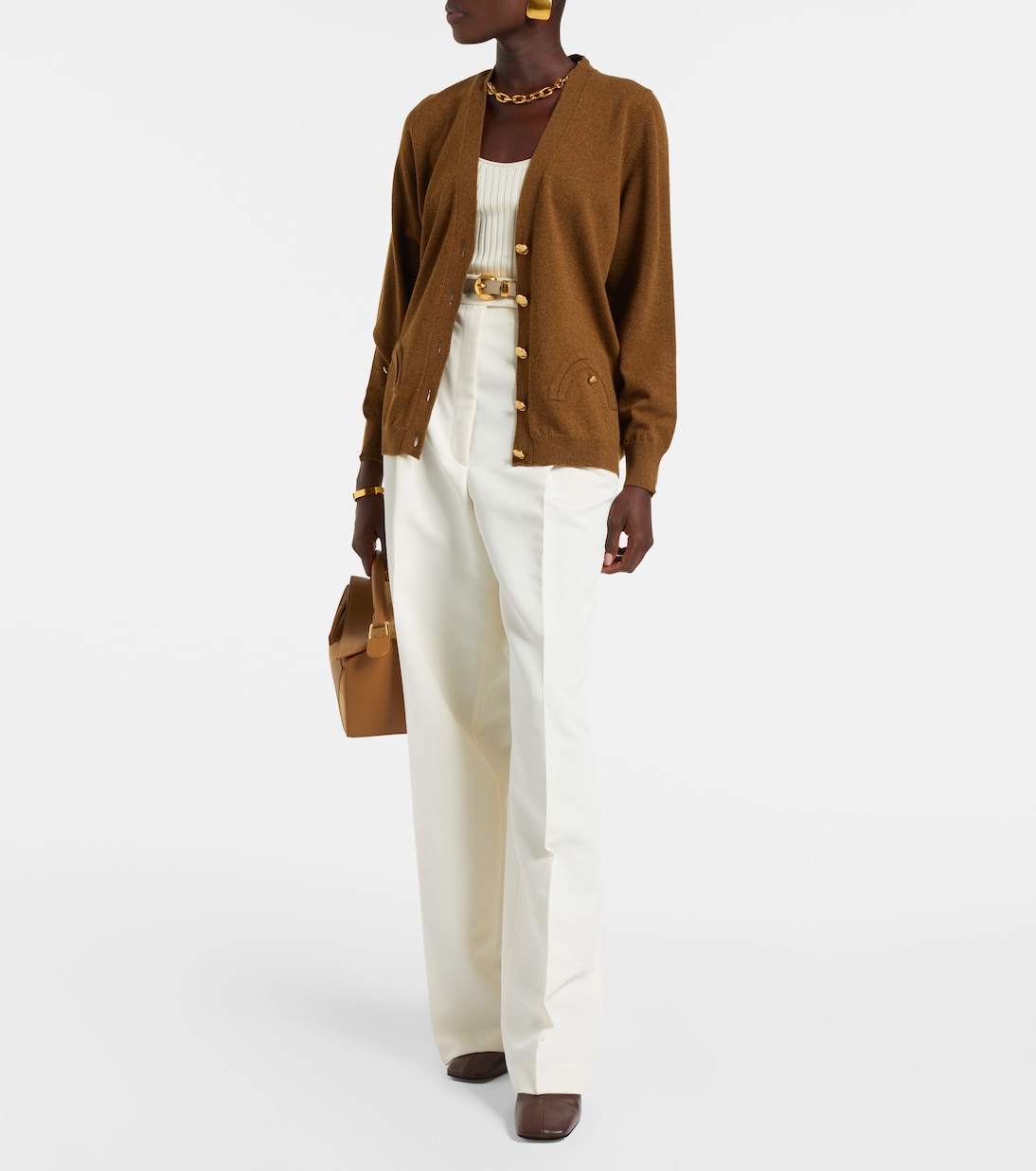 Highland wool and cashmere cardigan | Blazé Milano