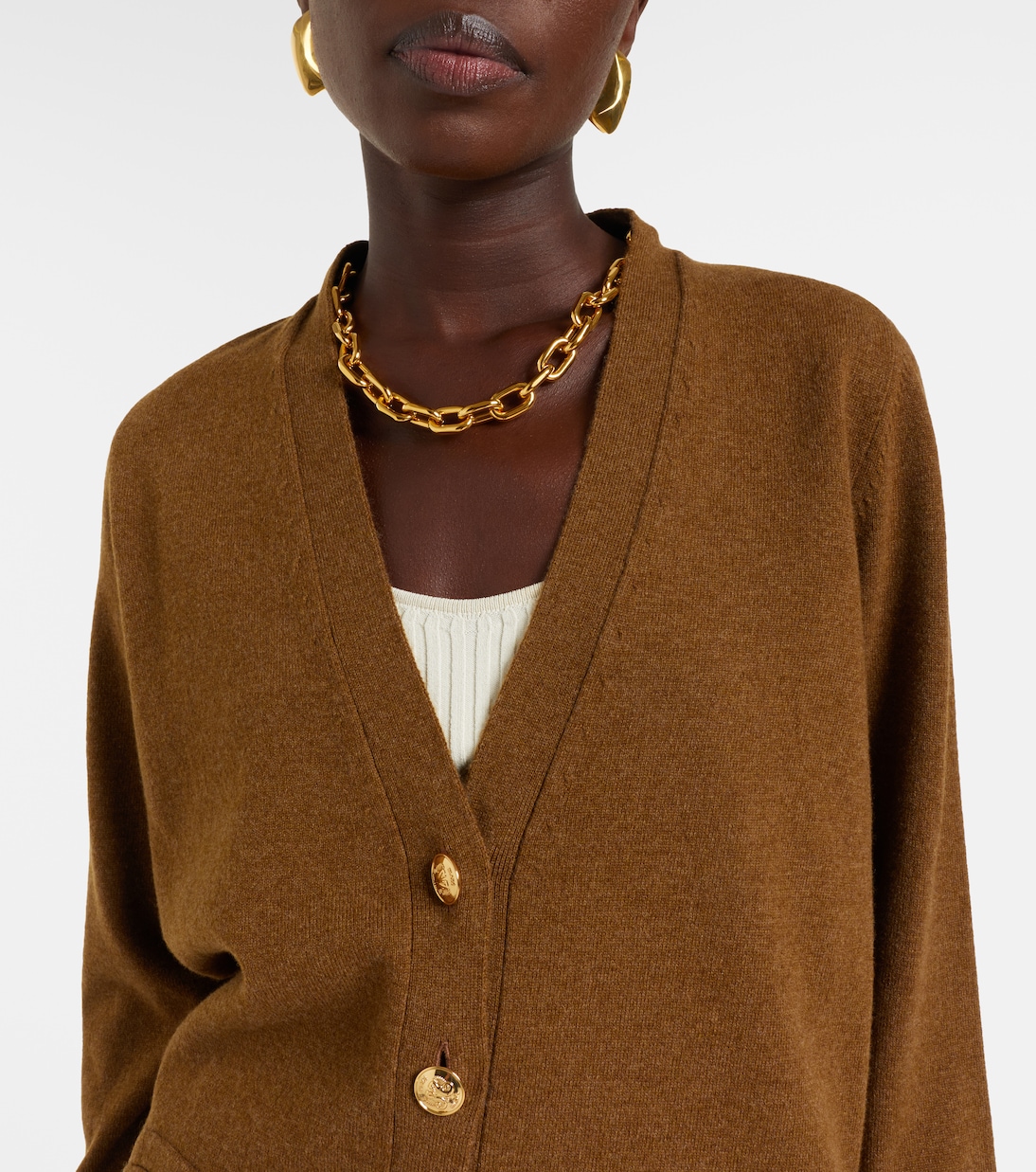 Highland wool and cashmere cardigan | Blazé Milano