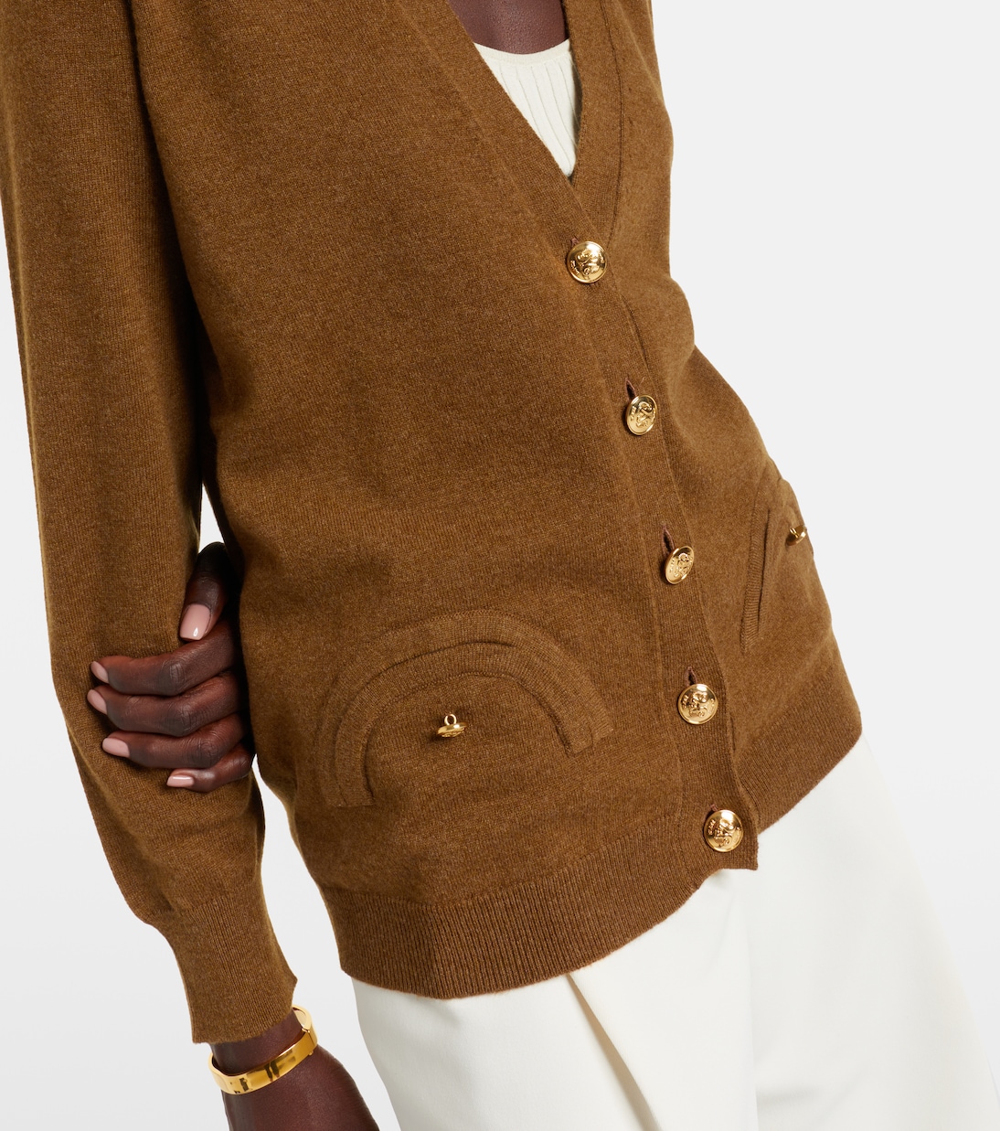 Highland wool and cashmere cardigan | Blazé Milano