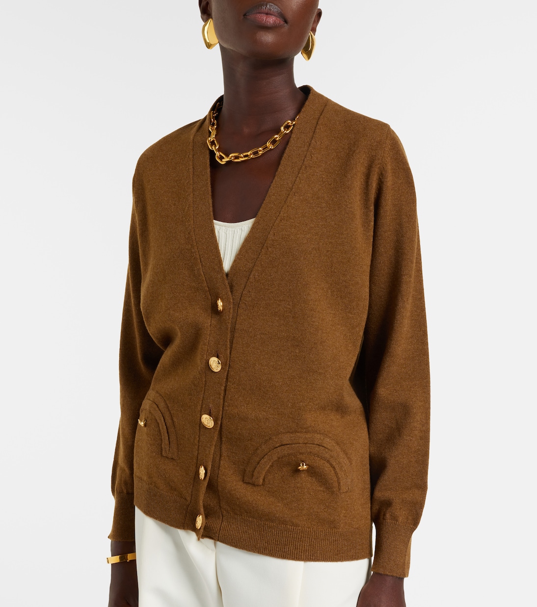 Highland wool and cashmere cardigan | Blazé Milano