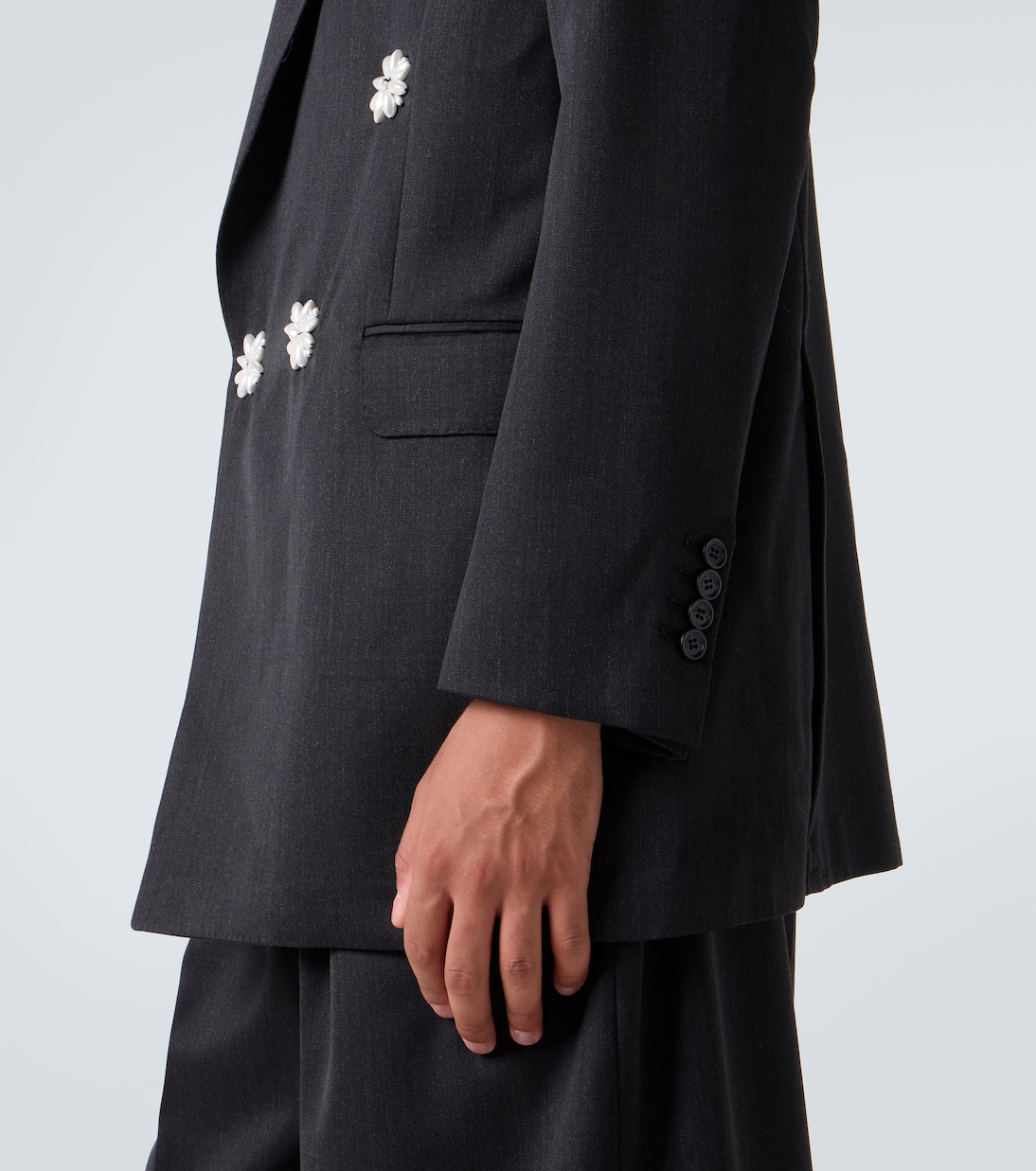 임벨리시드 더블 브레스티드 블레이저 | Simone Rocha