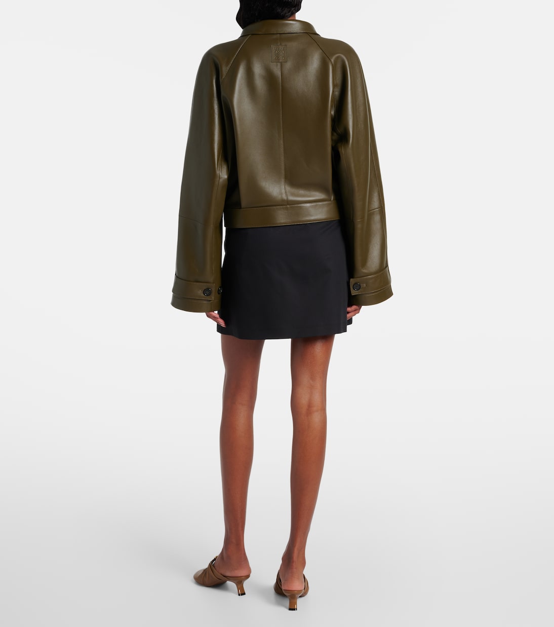 Anagram leather jacket | Loewe