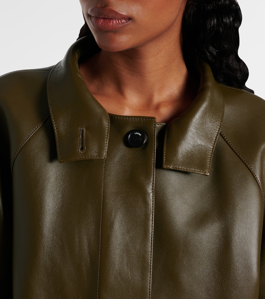 Anagram leather jacket | Loewe