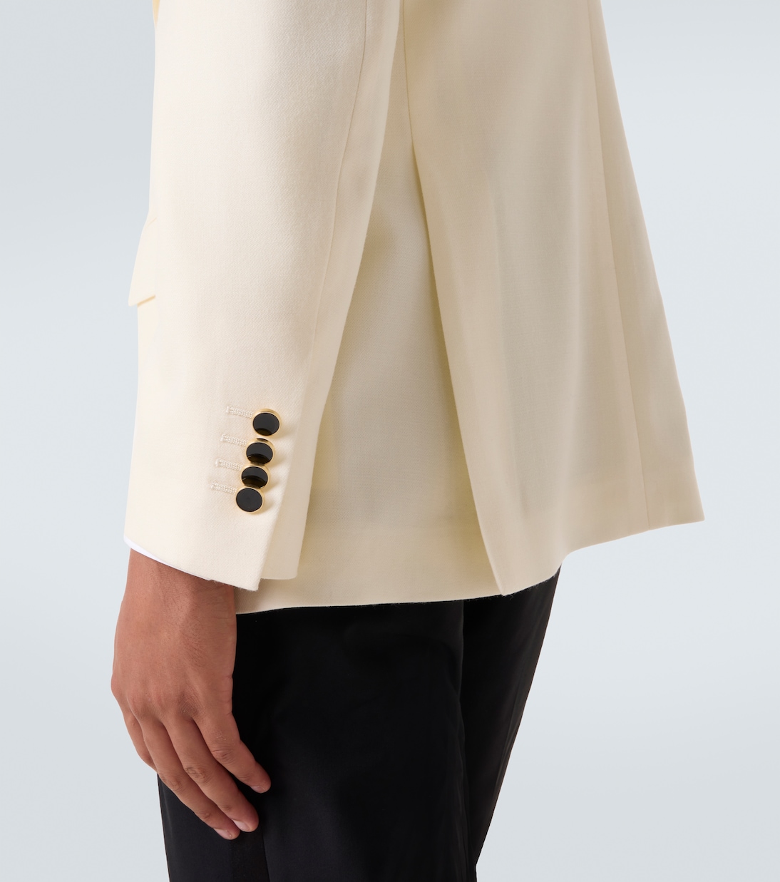 Einreihiger Blazer aus Schurwolle | Lardini