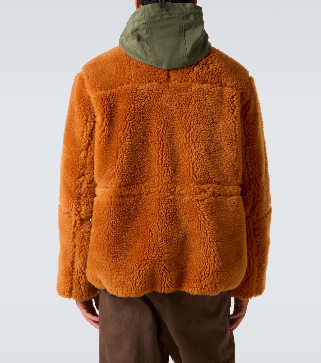 Jacke aus einem Wollgemisch und Canvas | Sacai