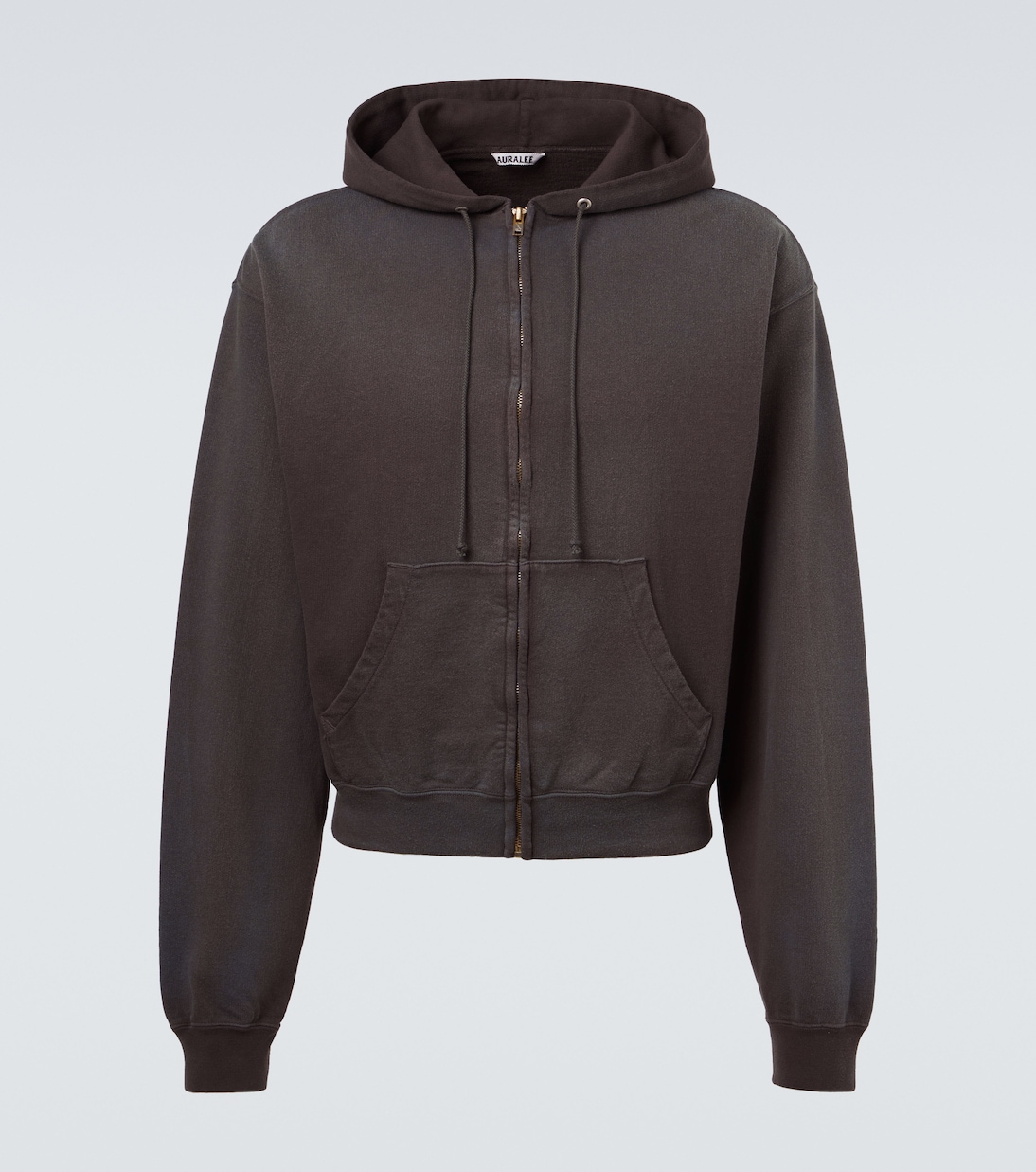 Cotton jersey hoodie | Auralee