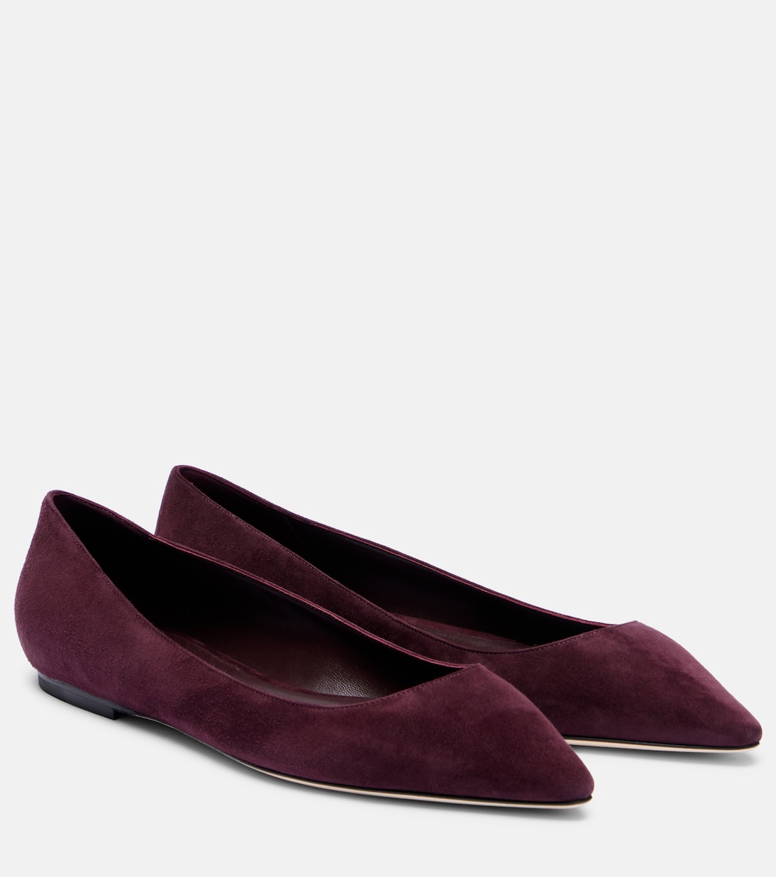 Romy 60 suede ballet flats | Jimmy Choo