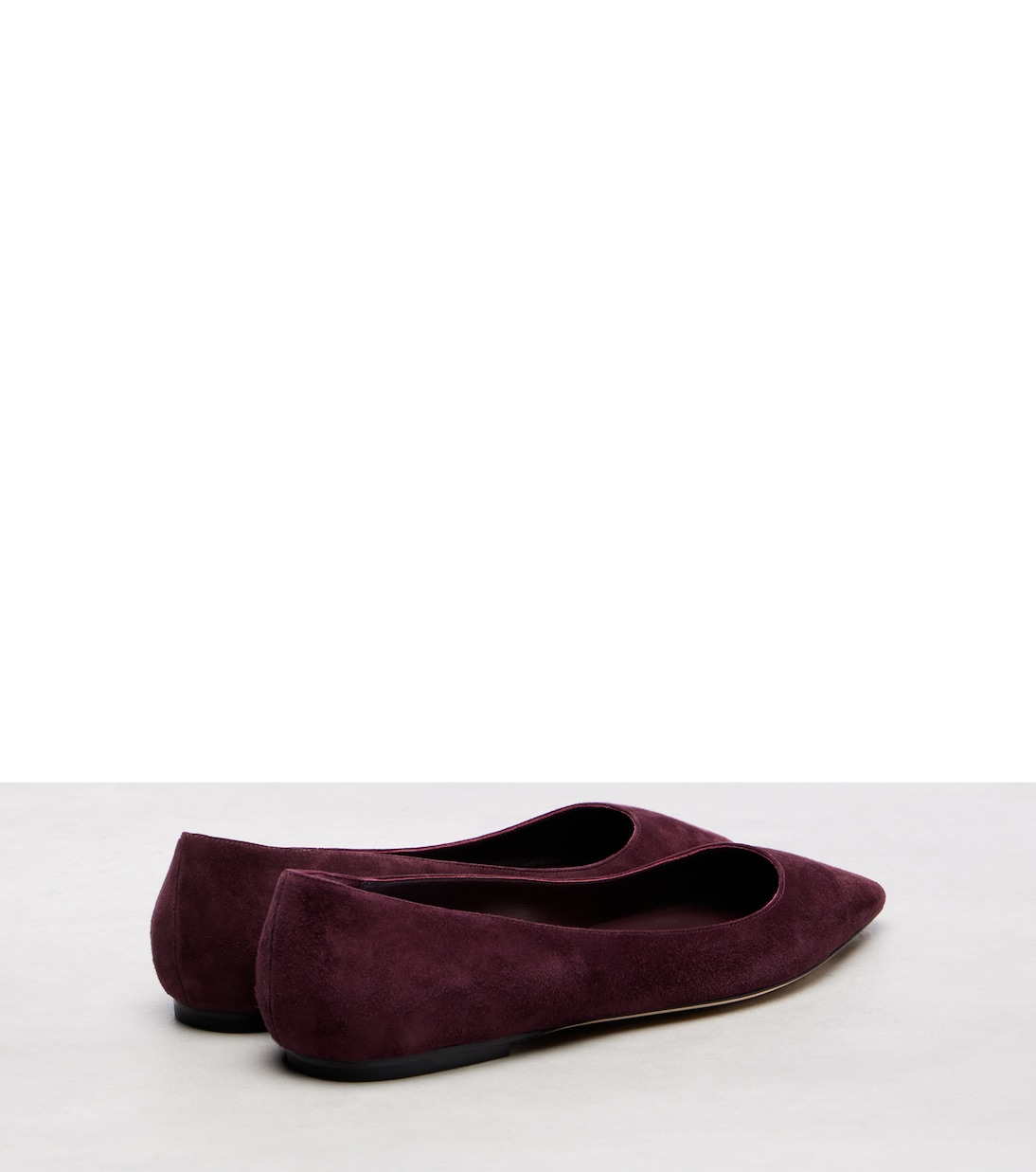 Romy 60 suede ballet flats | Jimmy Choo