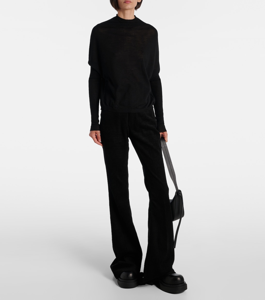 Crater virgin wool sweater | Rick Owens