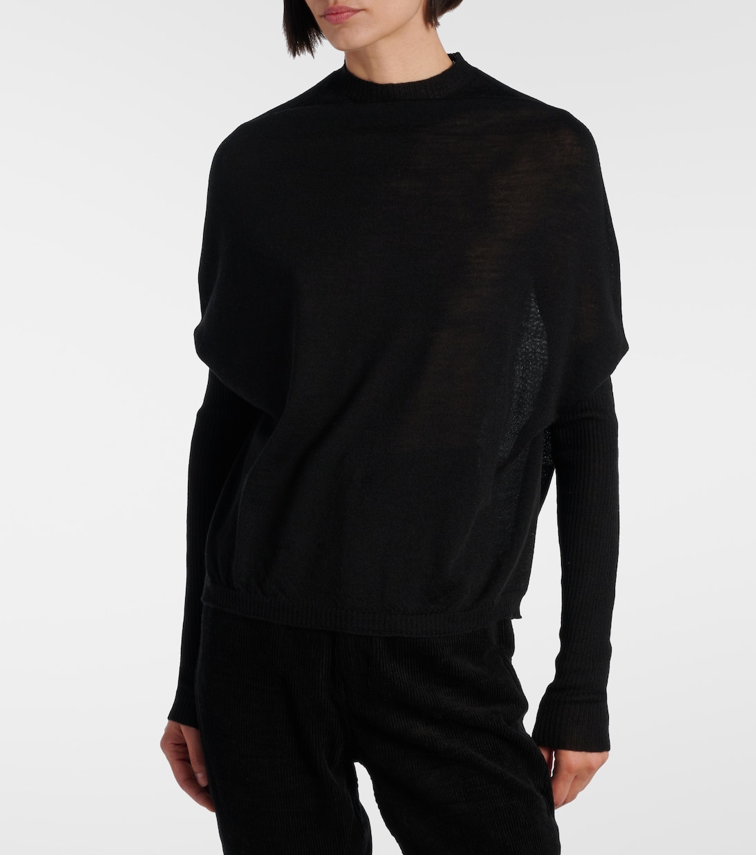 Crater virgin wool sweater | Rick Owens