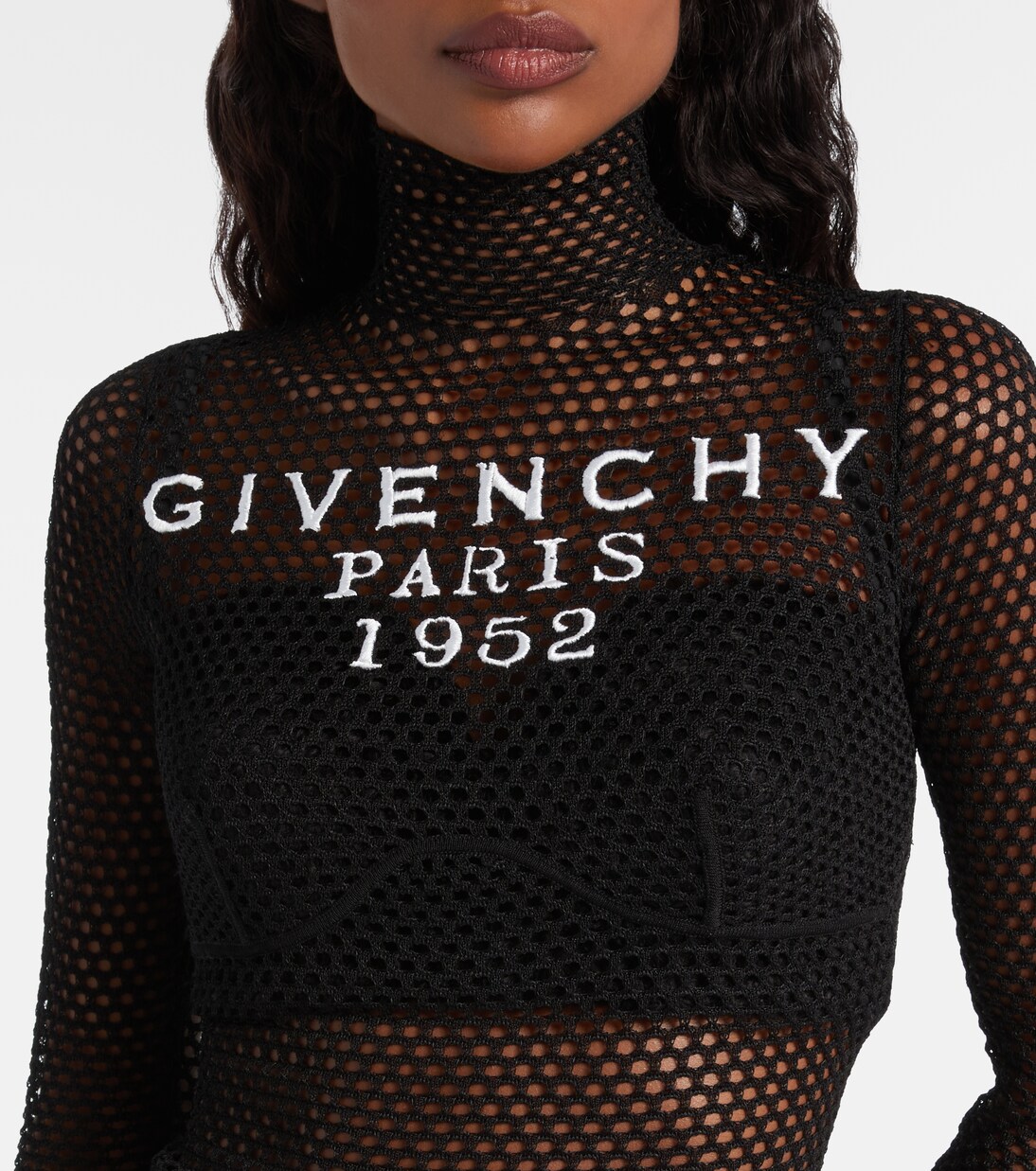 Body a collo alto in mesh | Givenchy