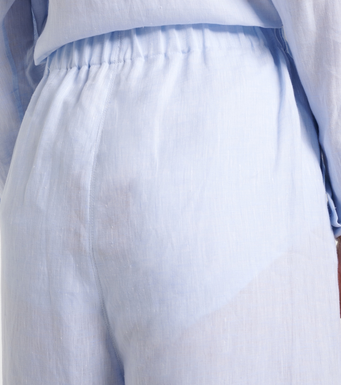 Pantaloni a gamba larga Valerio in lino | Loro Piana