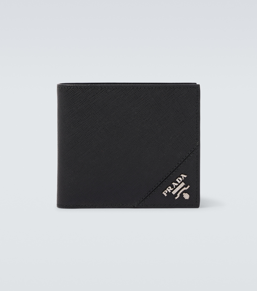Portafoglio in pelle Saffiano con logo | Prada