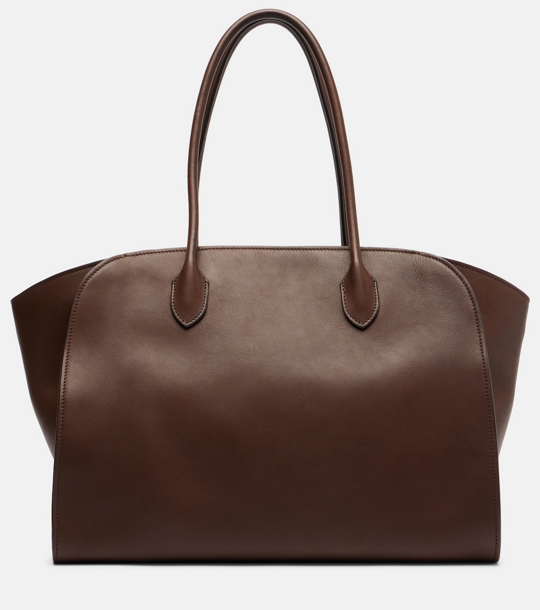 Marlo 17 leather tote bag | The Row