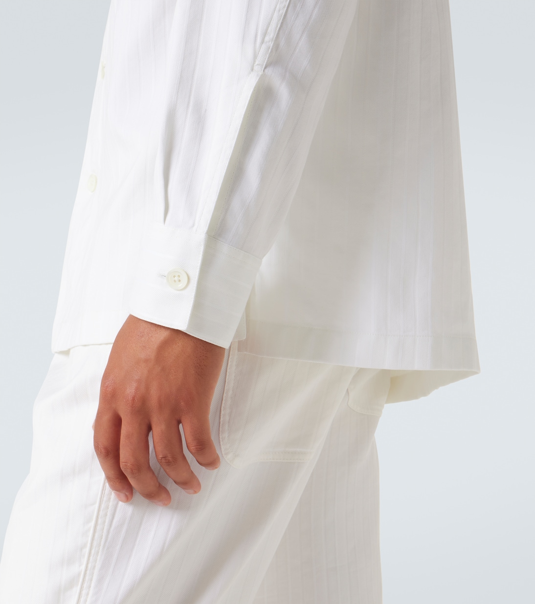 Striped cotton and silk shirt | Tom Ford