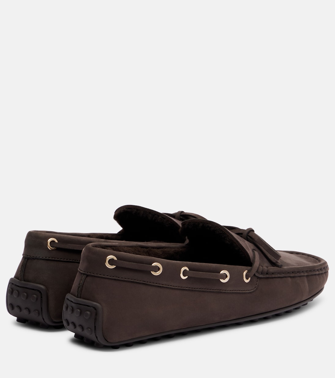 Mocassins Gommino en daim et shearling | Tod's