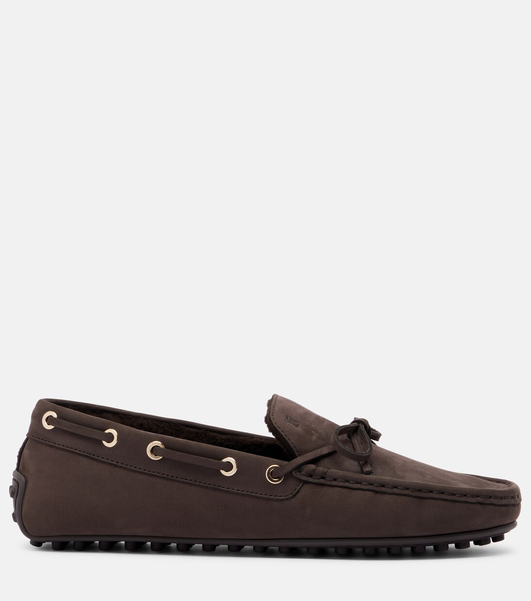 Mocassins Gommino en daim et shearling | Tod's