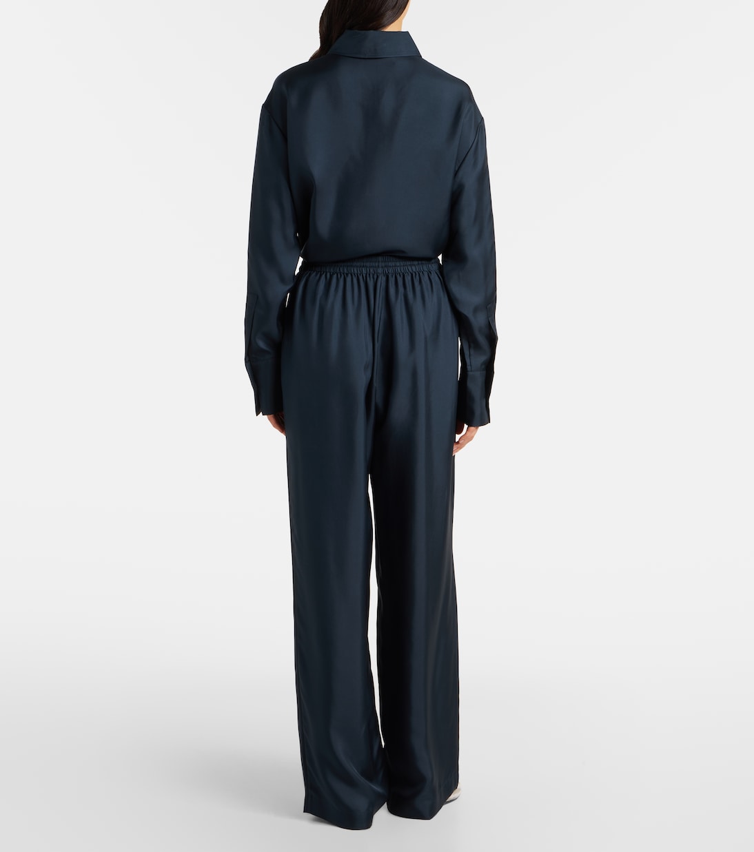 Silk palazzo pants | Róhe