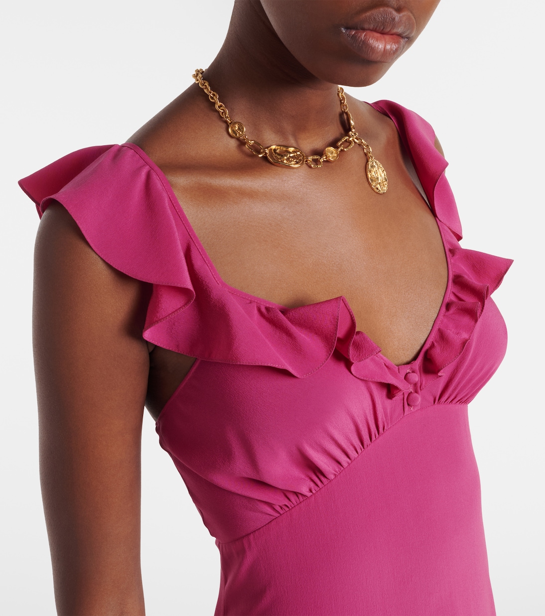 Midikleid aus Seide | Chloé