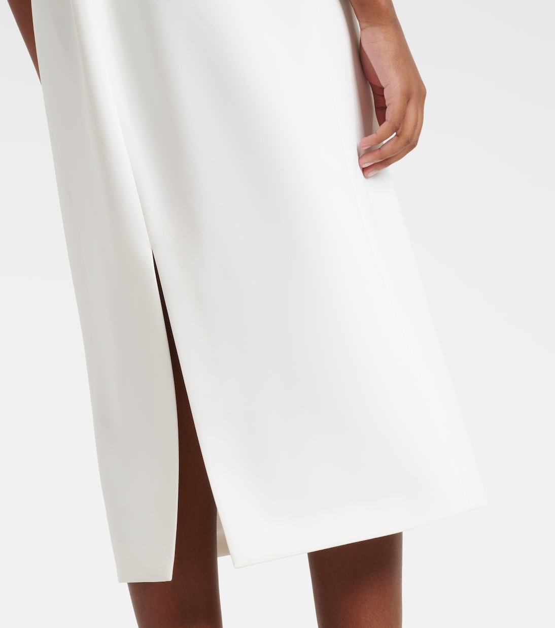 Floral crêpe midi dress | Carolina Herrera