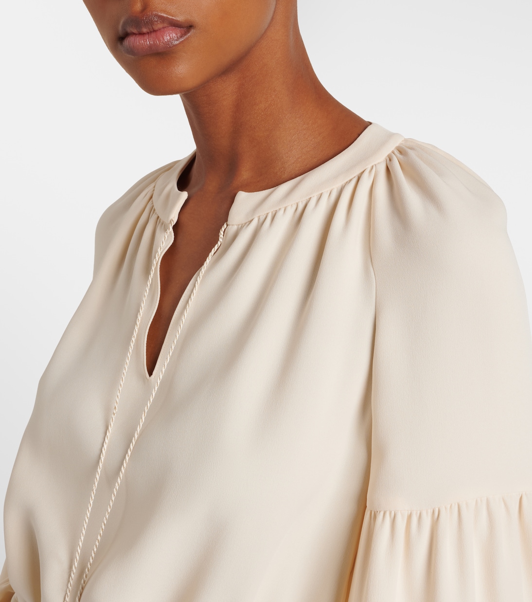 Cady Couture 페더 트리밍 튜닉 | Valentino