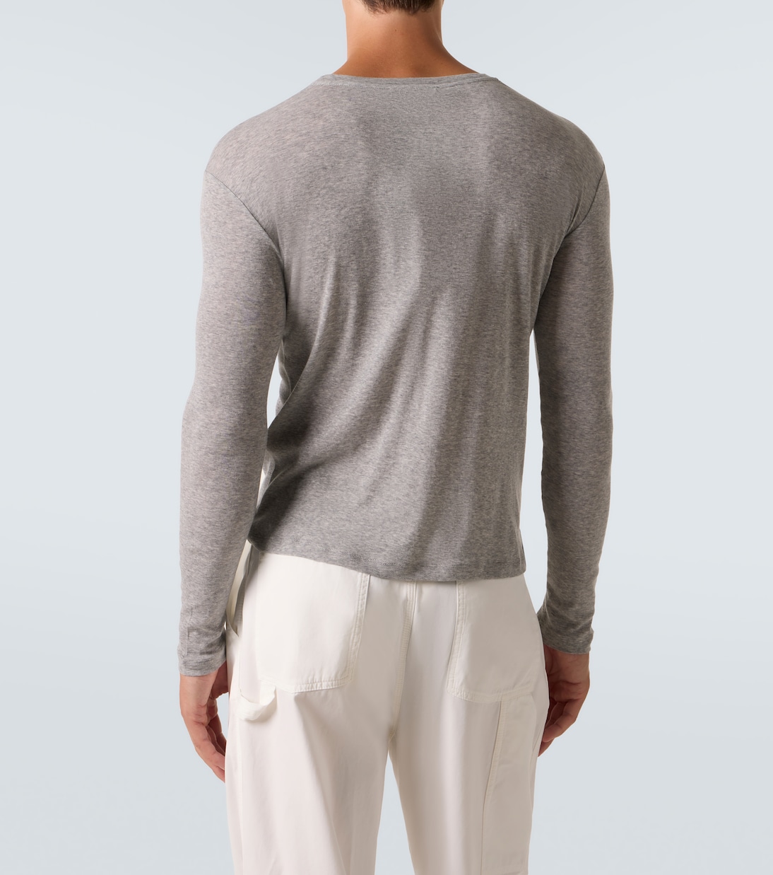 Logo cotton jersey T-shirt | Miu Miu