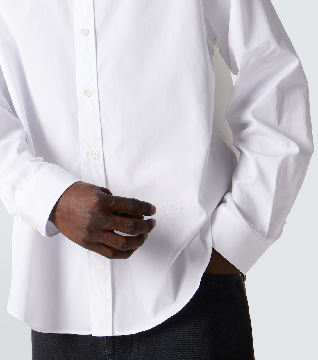 Cotton poplin shirt | Loewe