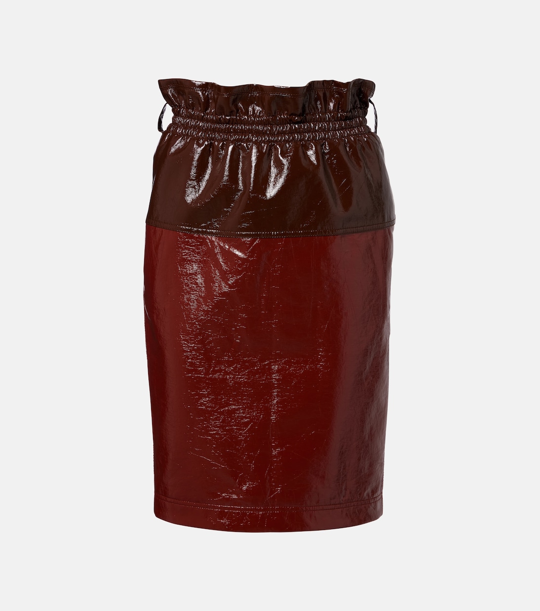 Jupe crayon en coton | Saint Laurent