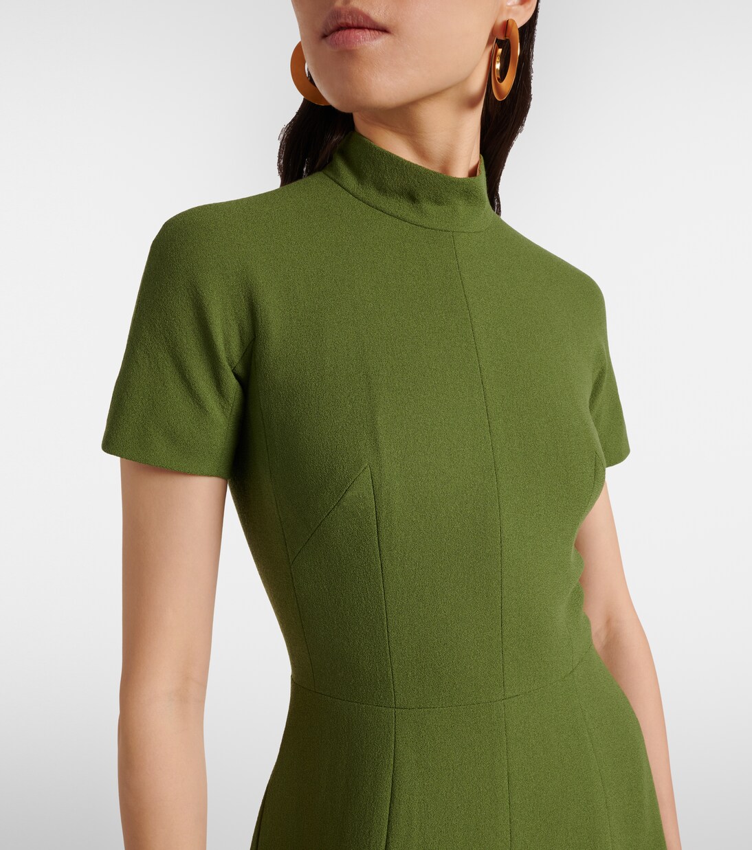 Robe Malinda aus Crêpe | Emilia Wickstead