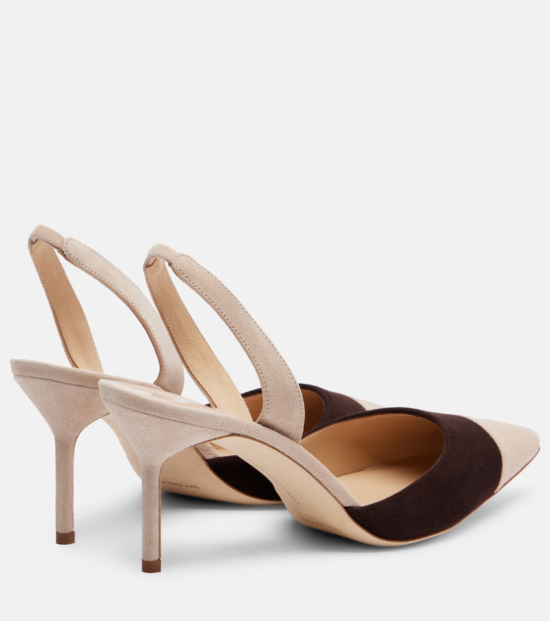 Pumps slingback Capsli 70 in suede | Manolo Blahnik