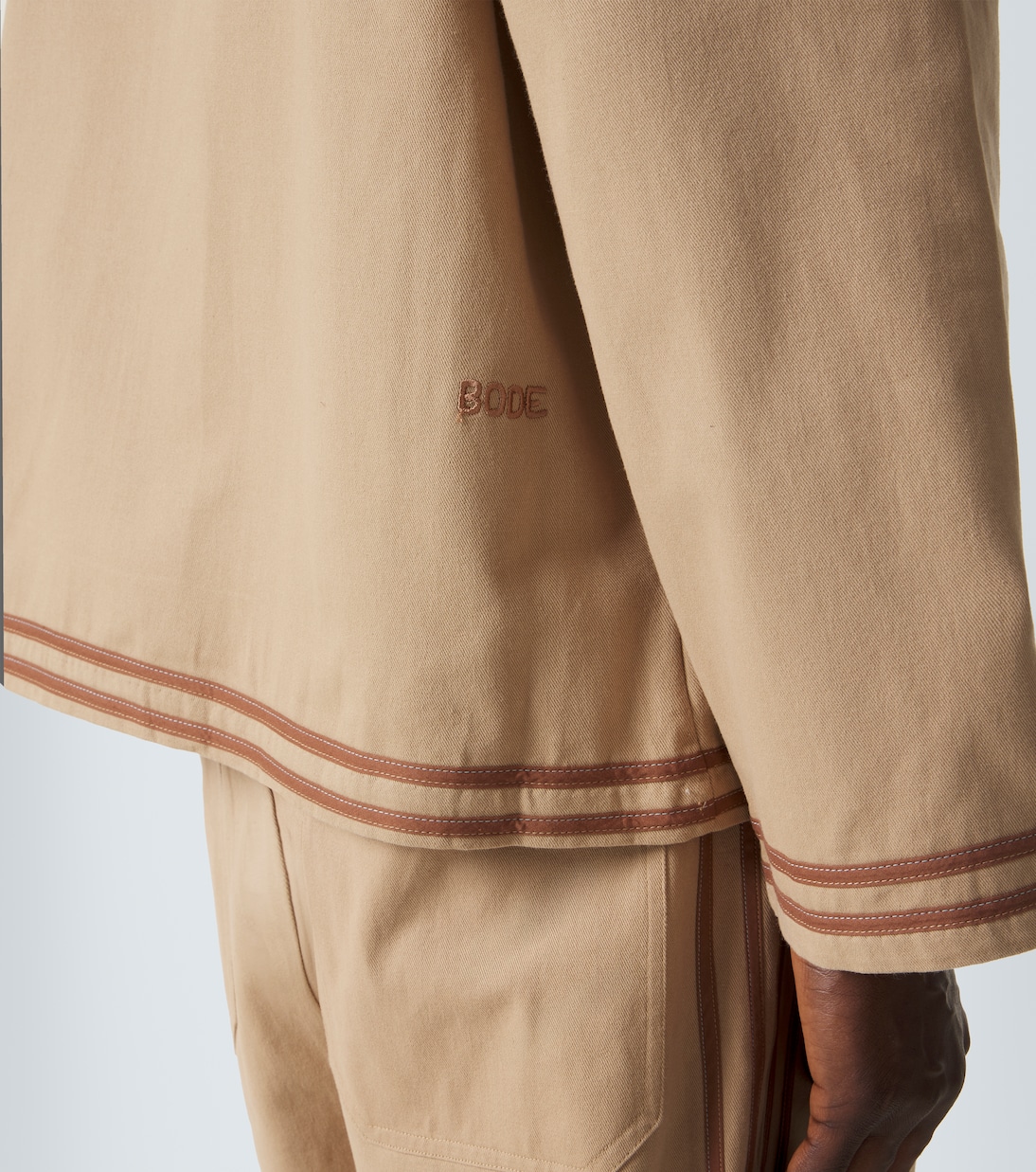 Hemdjacke aus Baumwoll-Twill | Bode