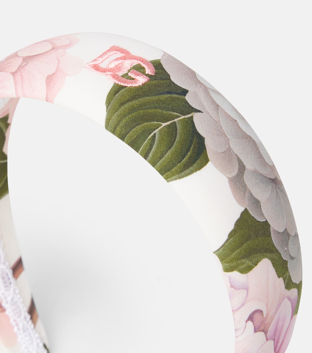 DG embroidered floral headband | Dolce&Gabbana Kids