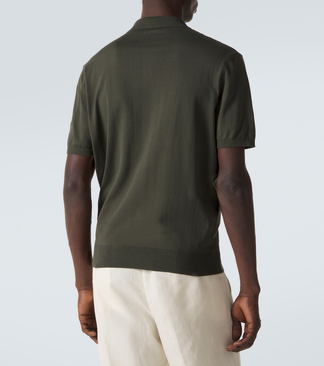 Cotton polo shirt | Rubinacci